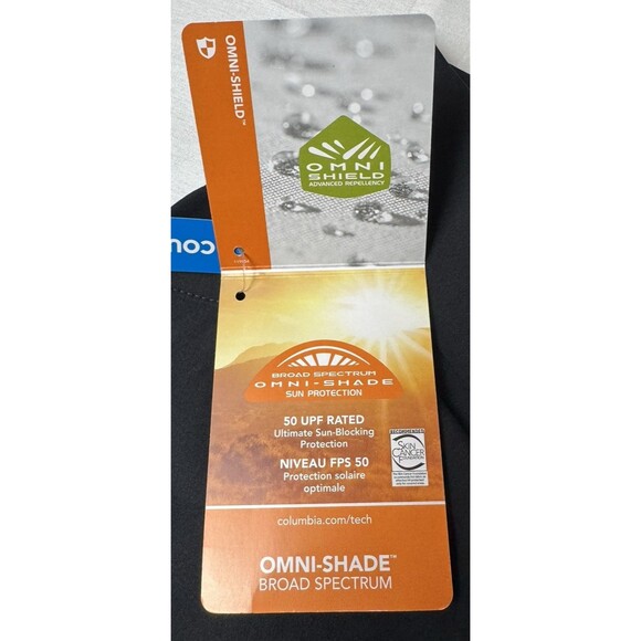 Columbia Womens Size Small Black Capri UPF 50 Active Fit Anytime Casual Pant New - Picture 7 of 12